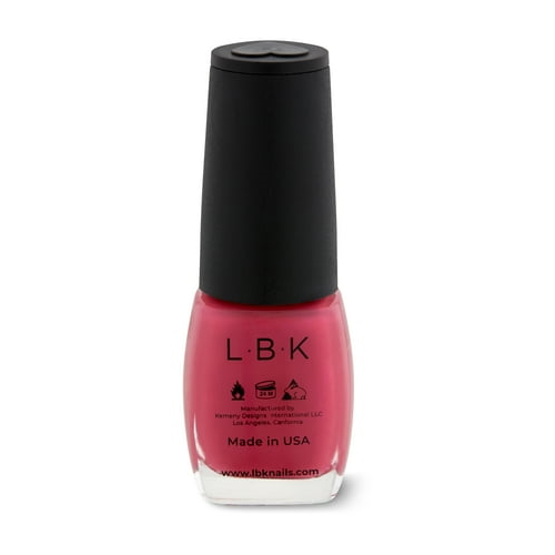 LBK Love by Kemeny, Rockin Rose, Hot Pink Frost Nail Polish