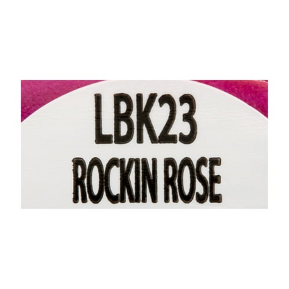 LBK Love by Kemeny, Rockin Rose, Hot Pink Frost Nail Polish