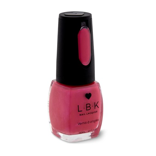 LBK Love by Kemeny, Rockin Rose, Hot Pink Frost Nail Polish