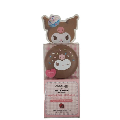 The Creme Hello Kitty & Friends Macaron Lip Balm KUROMI