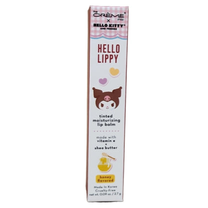 The Creme Shop Hello Kitty and Friends Hello Lippy Tinted Moisturizing Lip Balm with Vitamin E & Shea Butter, Honey