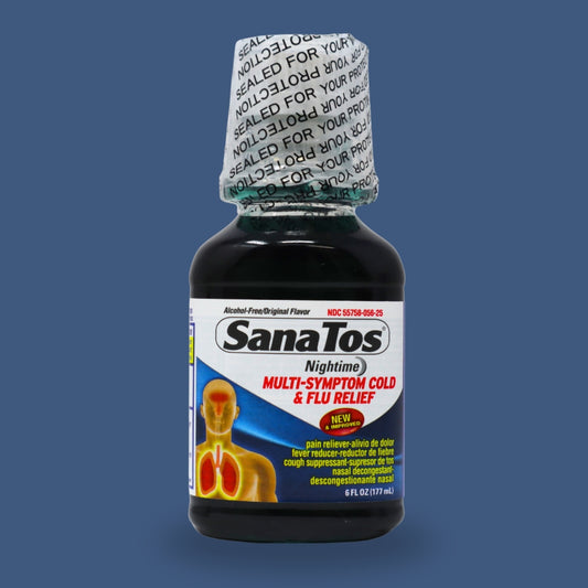 Sanatos Nigth Syrup 6 oz - Antigripal Nocturno (Pack of 1)