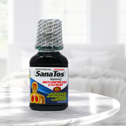 Sanatos Nigth Syrup 6 oz - Antigripal Nocturno (Pack of 1)