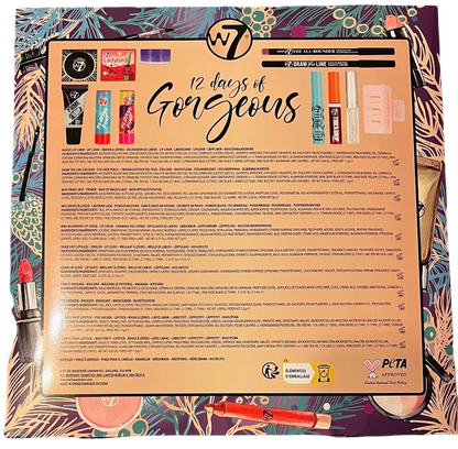 W7 12 Days of Gorgeous 12 Beautiful Cosmetic Treats