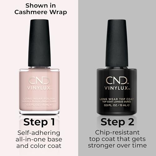 CND Vinylux Longwear Pink Nail Polish, Gel-like Shine & Chip Resistant Color, 0.5 Fl Oz