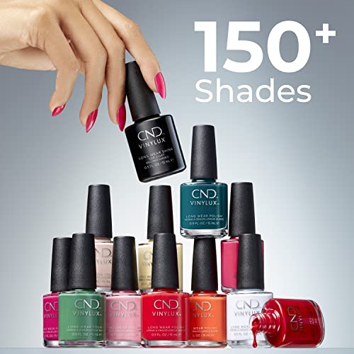 CND Vinylux Longwear Pink Nail Polish, Gel-like Shine & Chip Resistant Color, 0.5 Fl Oz