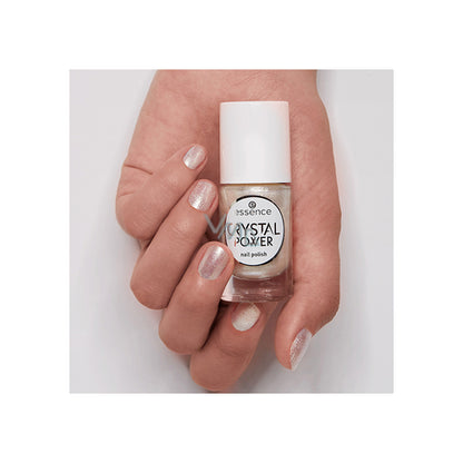 Essence Crystal Power Nail Polish, Be Brilliant 01, 0.27 fl oz