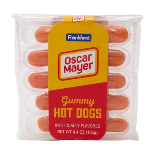 Frankford Oscar Mayer Hot Dog Fruity Gummy Candy, 4.4 Ounces