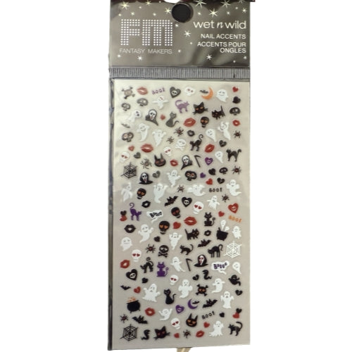 Wet n Wild Fantasy Makers Nail Accents - Halloween - 2 Silent Scream 1Trick Me, Treat Me Sheets