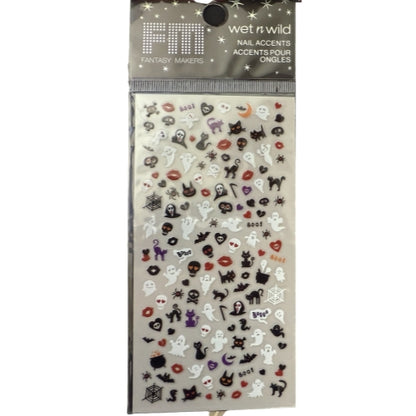 Wet n Wild Fantasy Makers Nail Accents - Halloween - 2 Silent Scream 1Trick Me, Treat Me Sheets