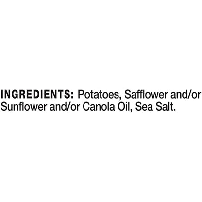Kettle Brand Potato Chips, Sea Salt Kettle Chips, Snack Bag, 2 Oz (Pack of 2)