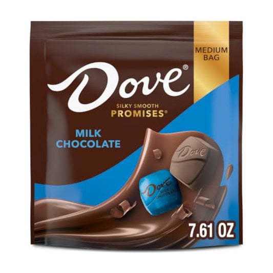 DOVE PROMISES Milk Chocolate Candy, 7.61 Oz Candy Bag