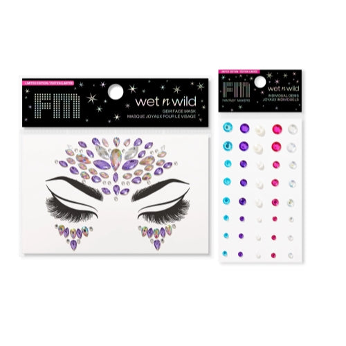 Wet n Wild Fantasy Makers Gem Face Mask & individual Gems Set