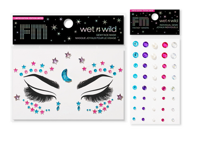 Wet n Wild Fantasy Makers Gem Face Mask & individual Gems Set