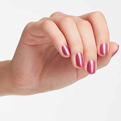 OPI Nail Lacquer A-Rose at Dawn…Broke by Noon | Opaque Deep Purple Shimmer Chip Resistant Nail Polish | Vegan, Fast Drying, Streak Free