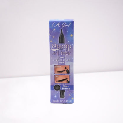 L.A. Girl Double Ended Tattoo Pen, Stars - Black - 0.05 oz