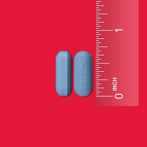 Tylenol PM Extra Strength Nighttime Pain Reliever & Sleep Aid Caplets, 500 mg Acetaminophen & 25 mg Diphenhydramine HCl, Relief for Nighttime Aches & Pains, Non-Habit Forming, 24 ct