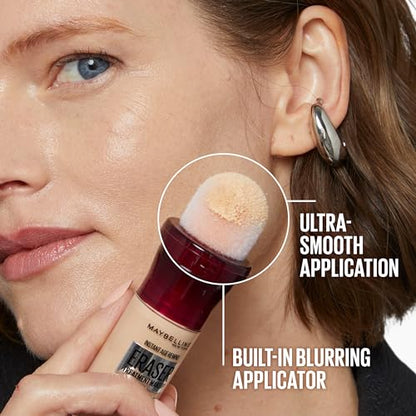 Maybelline Instant Age Rewind Eraser Foundation with SPF 20 and Moisturizing ProVitamin B5, 190, 1 Count (Packaging May Vary)