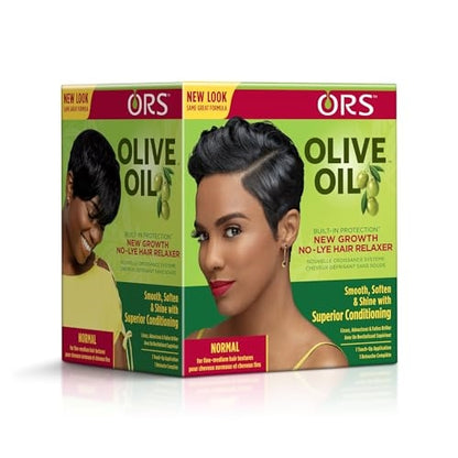 ORS Olive Oil Built In Protection New Growth No-Lye Hair Relaxer Normal Strength