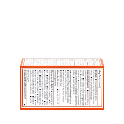 Motrin IB, Ibuprofen 200mg Tablets for Fever, Muscle Aches, Headache & Back Pain Relief, 24 Ct