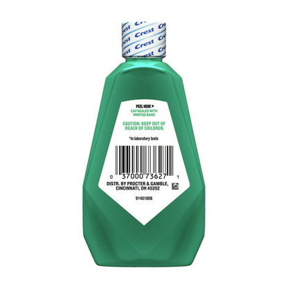 Crest Scope Outlast Mouthwash, Fresh Mint, 100mL, 3.3 fl oz - 6 Pack