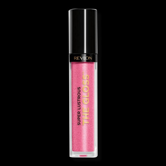 Revlon Super Lustrous Lip Gloss, Non-Sticky, Hydrating, High Shine Finish, 232 Pink Obsessed, 0.13 oz