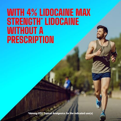 Icy Hot Max Strength Pain Relief Cream with Lidocaine Plus Menthol, 2.7 Ounces