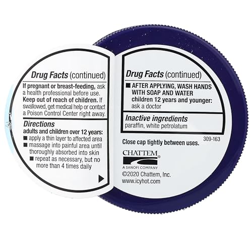ICY Hot Maximum Strength Pain Relieving Balm, 3.5 Oz
