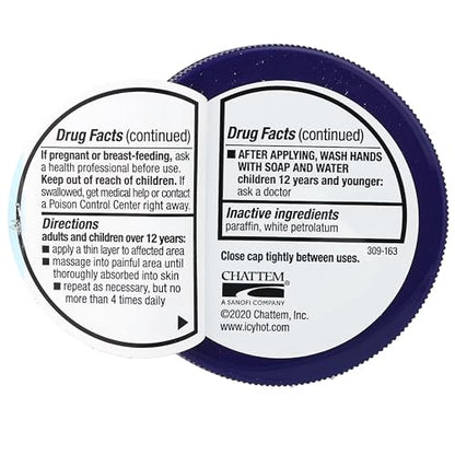 ICY Hot Maximum Strength Pain Relieving Balm, 3.5 Oz