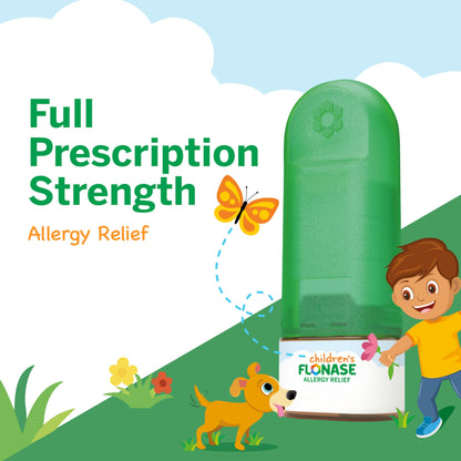 Flonase Children’s Allergy Relief Nasal Spray, 24-Hour Non-Drowsy Multi-Symptom Relief – 72 Sprays