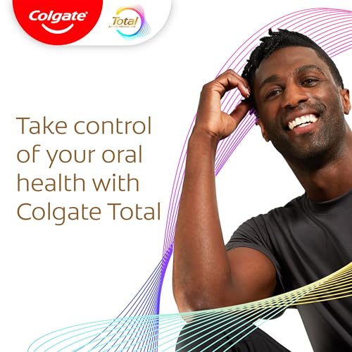 Colgate Total Active Prevention Travel Toothpaste, Whitening Toothpaste with Fluoride, Antibacterial, Mint, Clinically Proven Gum Health, Travel Size 1.4 oz - 14 Pack