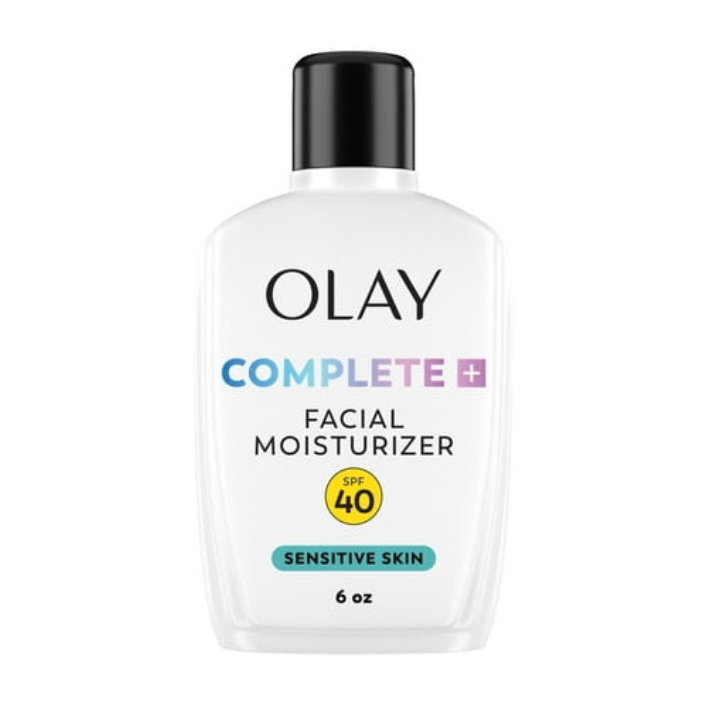 Olay Face Lotion with Sunscreen, Complete Plus Face Moisturizer with SPF 40, 6 fl oz
