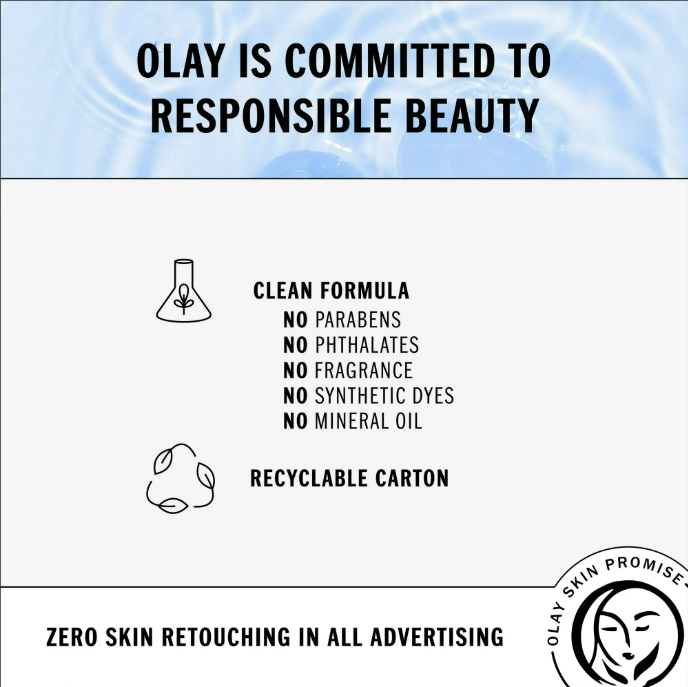 Olay Regenerist Hyaluronic + Peptide 24 Face Moisturizer, Fragrance-Free, SPF 30, 1.7 oz