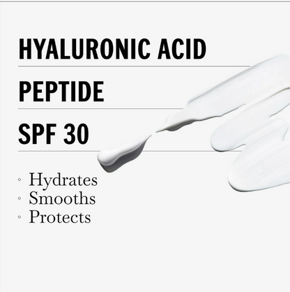 Olay Regenerist Hyaluronic + Peptide 24 Face Moisturizer, Fragrance-Free, SPF 30, 1.7 oz