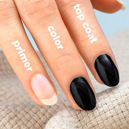 Sally Hansen Miracle Gel™, Greyfitti, Long Lasting, Gel-Like Formula, No UV Lamp Needed, Grey Nail Polish