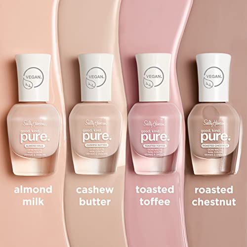 Sally Hansen Good.Kind.Pure Demmi Matte Nail Polish 20 Almond Milk 0.33 fl oz (Pack of 1)
