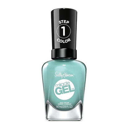 Sally Hansen Miracle Gel™, Mintage, Long Lasting, Gel-Like Formula, No UV Lamp Needed, Green Nail Polish