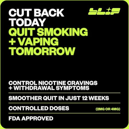 Blip NRT Nicotine Gum - 2mg Mint Freeze Flavor (20 Count) - Help Quit Smoking Aid, Reduce Cravings - Nicotine Replacement Therapy