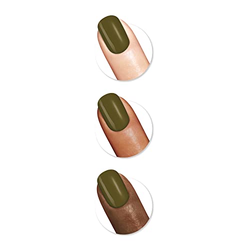 Sally Hansen Insta-Dri, Later Alligator, Quick Dry, Long Lasting, Opaque, Creme Green Nail Polish