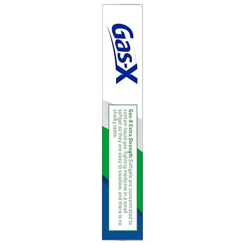 Gas-X Extra Strength Gas Relief Softgels with Simethicone 125 mg - 10 Count