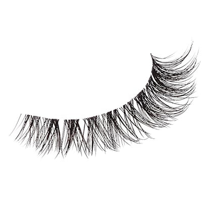 KISS MLBB My Lash But Better False Eyelashes, Everyday Wearable Volume with Superfine Band Technology, Easy To Apply, Reusable, Cruelty-Free, Contact Lens Friendly, Style 'No Filters' (Pack of 1)