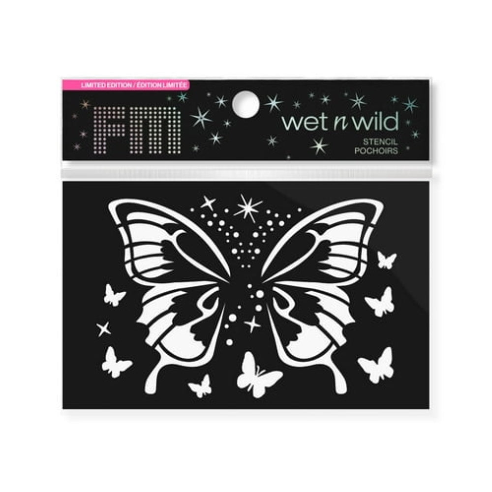 Set of 3 Fantasy Makers Face & Body Stencil - Dark Nights - Queen of Light - Express of Darkness