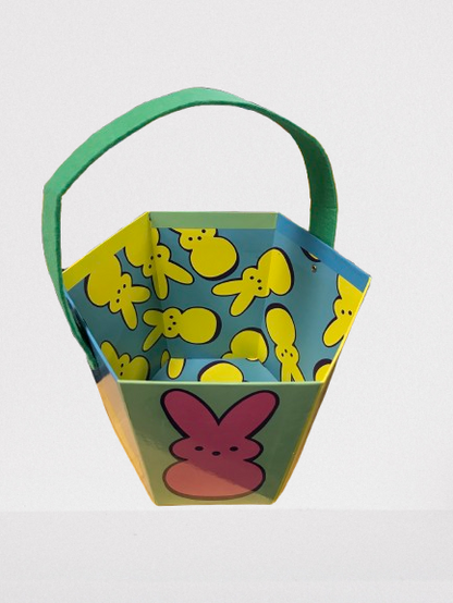 Peeps Easter Paperboard Bucket with Handle