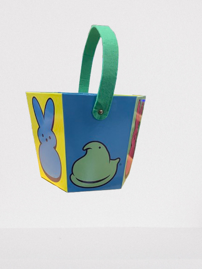 Peeps Easter Paperboard Bucket with Handle
