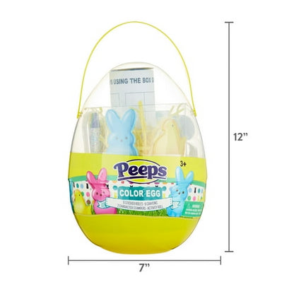 Peeps Deluxe Egg Art Set, 16 Pieces, Unisex, for Beginners Ages 3 and up