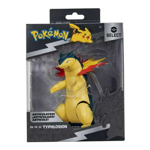 Jazwares Typhlosion Action Figure, Pokemon, 6-inch