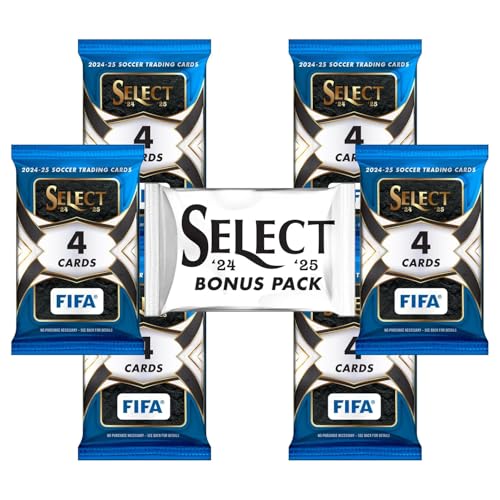 2024 2025 Panini Select FIFA Soccer Flagship Collection Trading Card Box (6 Exclusive Pandora Parallels)