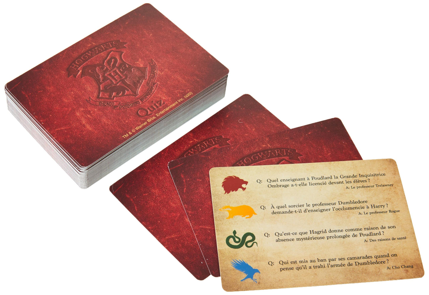 Paladone Hogwarts Trivia, 200 Harry Potter Questions, Officially Licensed, Black