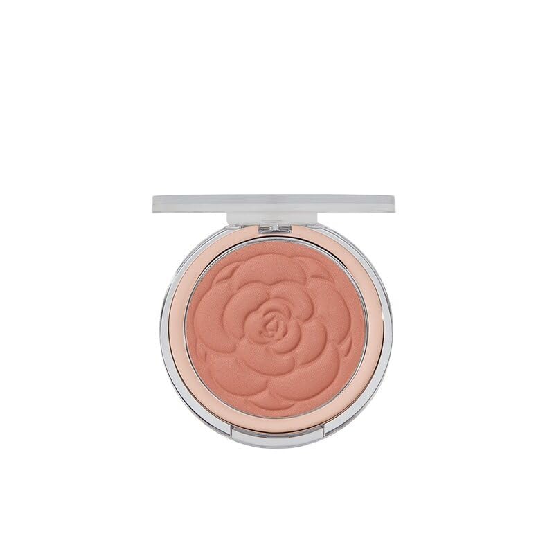 FLOWER Beauty By Drew Barrymore Blush Powder - Matte or Shimmer Natural Glow - Warms Complexion + Rosy Glow - Long-Lasting + Enhances Skin Tone - Blends on Smooth + Silky - Cruelty-Free + Vegan (Spic ed Petal)