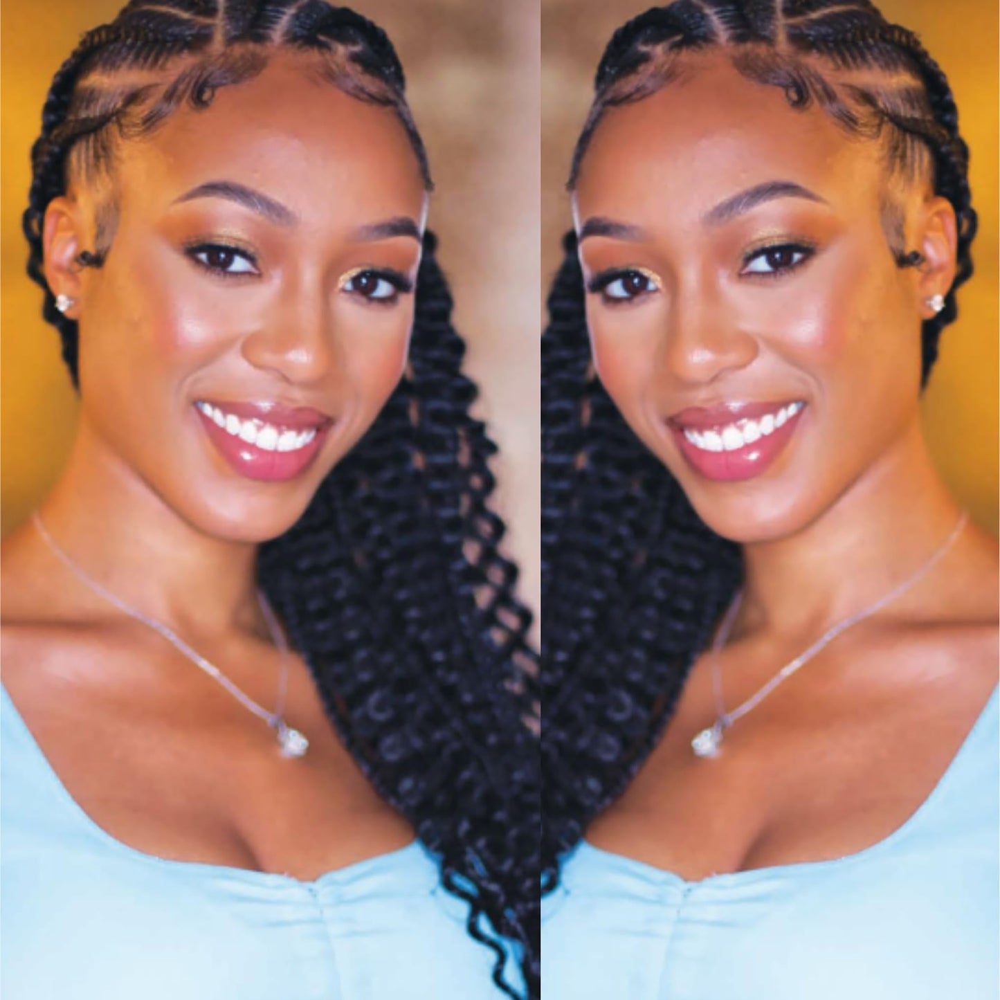 Shine 'n Jam Ampro Rainbow Edges - Strong Hold Curly Hair Gel for Women - Styling Gel for Women - Strengthens with Silk Protein - Strawberry - 4 oz